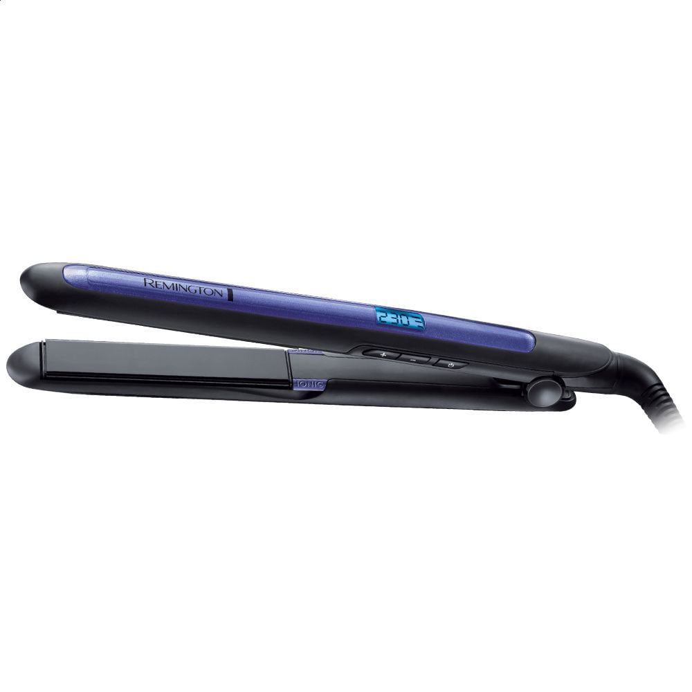 Вирівнювач для волосся Remington Pro Ion Straight з чохлом та дисплеєм, чорний (S7710)